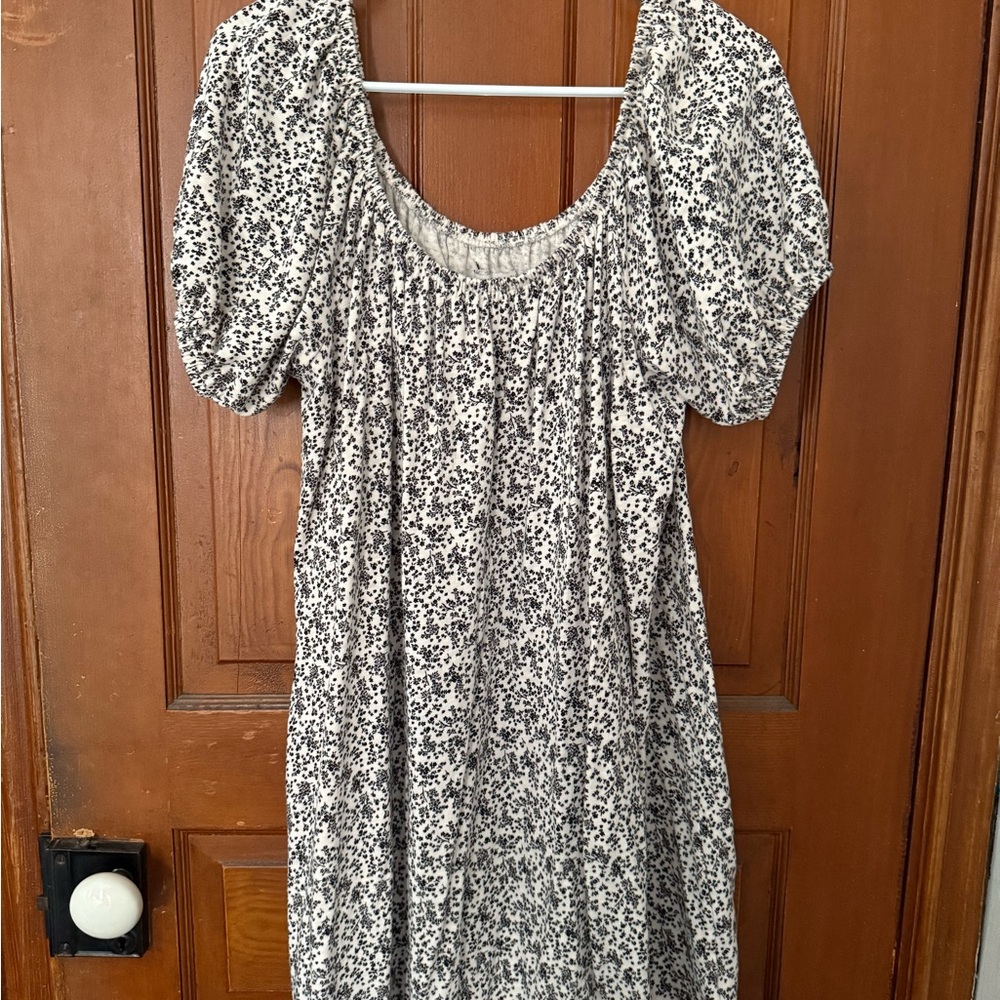 Floral Puff Sleeve Dress
